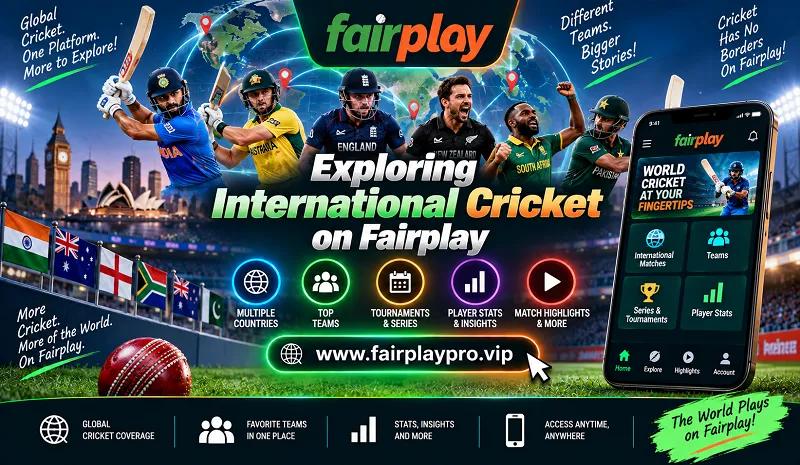 Exploring International Cricket on Fairplay
