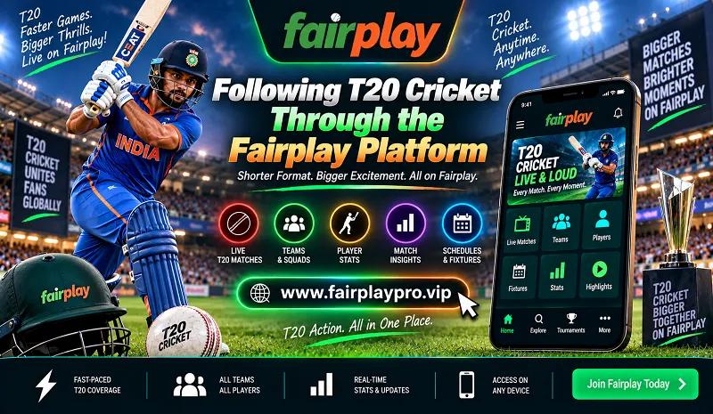 Following T20 Cricket Through the Fairplay Platform