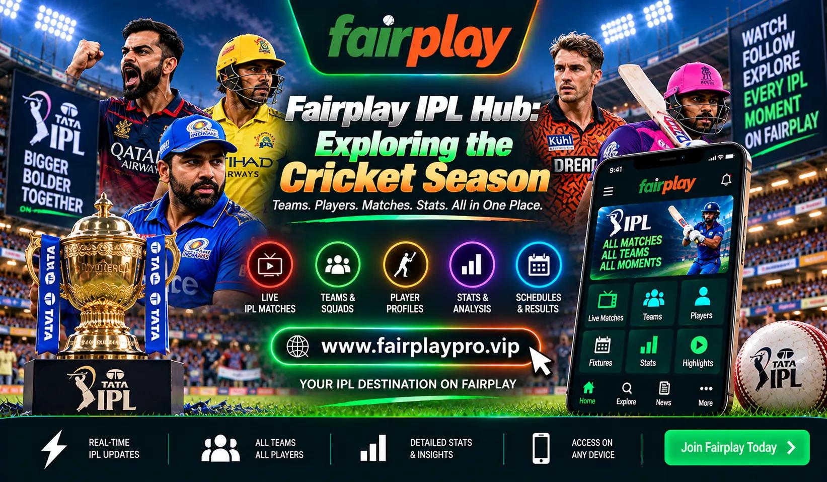 Fairplay IPL Hub: Exploring the Cricket Season